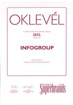 Business Superbrand lett az InfoGroup!