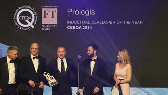 A Prologis nyerte „Az év ipari fejlesztője, 2014” díjat a CEEQA gálán