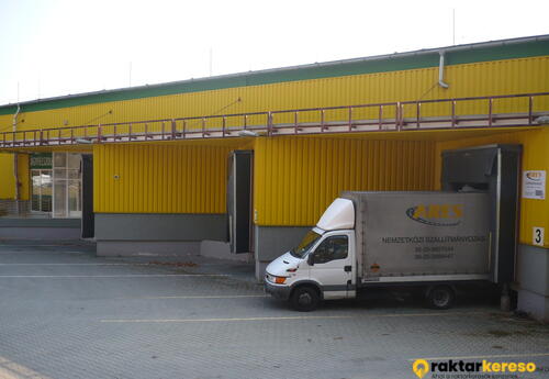 Kiadó raktár ARES Logisztikai Központ kiadó raktár+iroda)